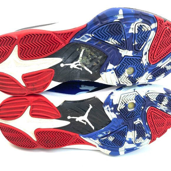 Jordan CP3.VII Clippers Camo Mens Shoes Blue /Black Sneakers 616805-012 Size 12 - Picture 10 of 12